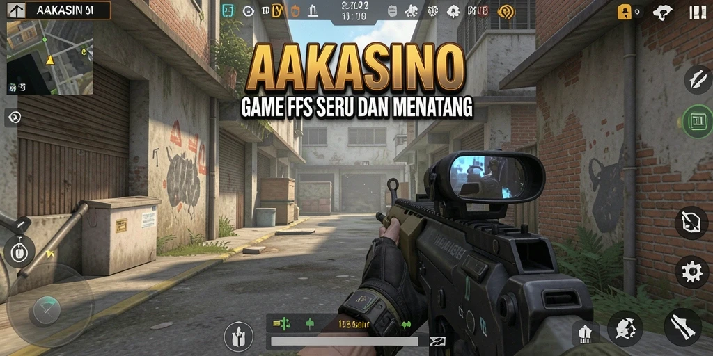 Tampilan gameplay AAKASINO yang mendebarkan dan seru.