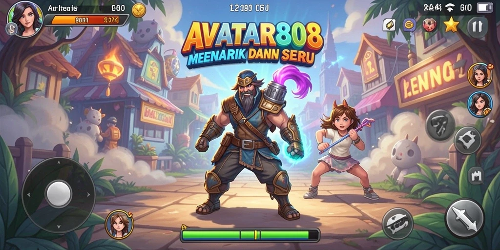 Tampilan gameplay seru dari AVATAR808 yang penuh aksi dan tantangan.