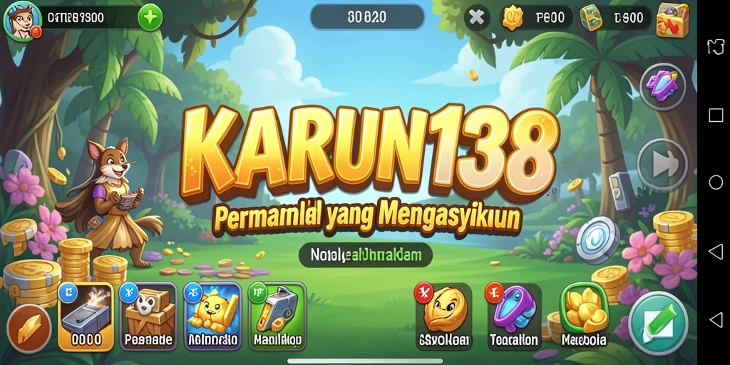 Screenshot menunjukkan gameplay Idle dengan elemen menarik.