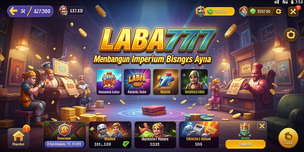 Tampilan gameplay LABA777 yang menarik dan penuh strategi Tycoon.