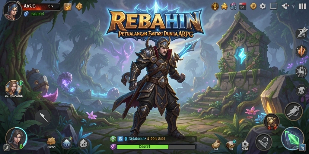 Gameplay menarik dan grafis menawan di REBAHIN.
