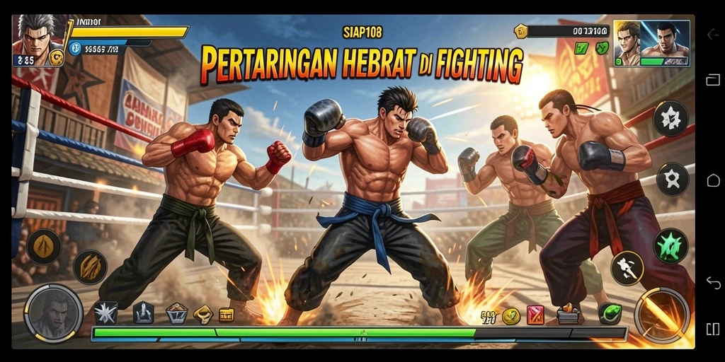 Tampilan menegangkan pertarungan seru di SIAP108.
