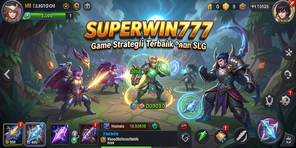 Screenshot gameplay yang menunjukkan aksi strategi di SUPERWIN777.